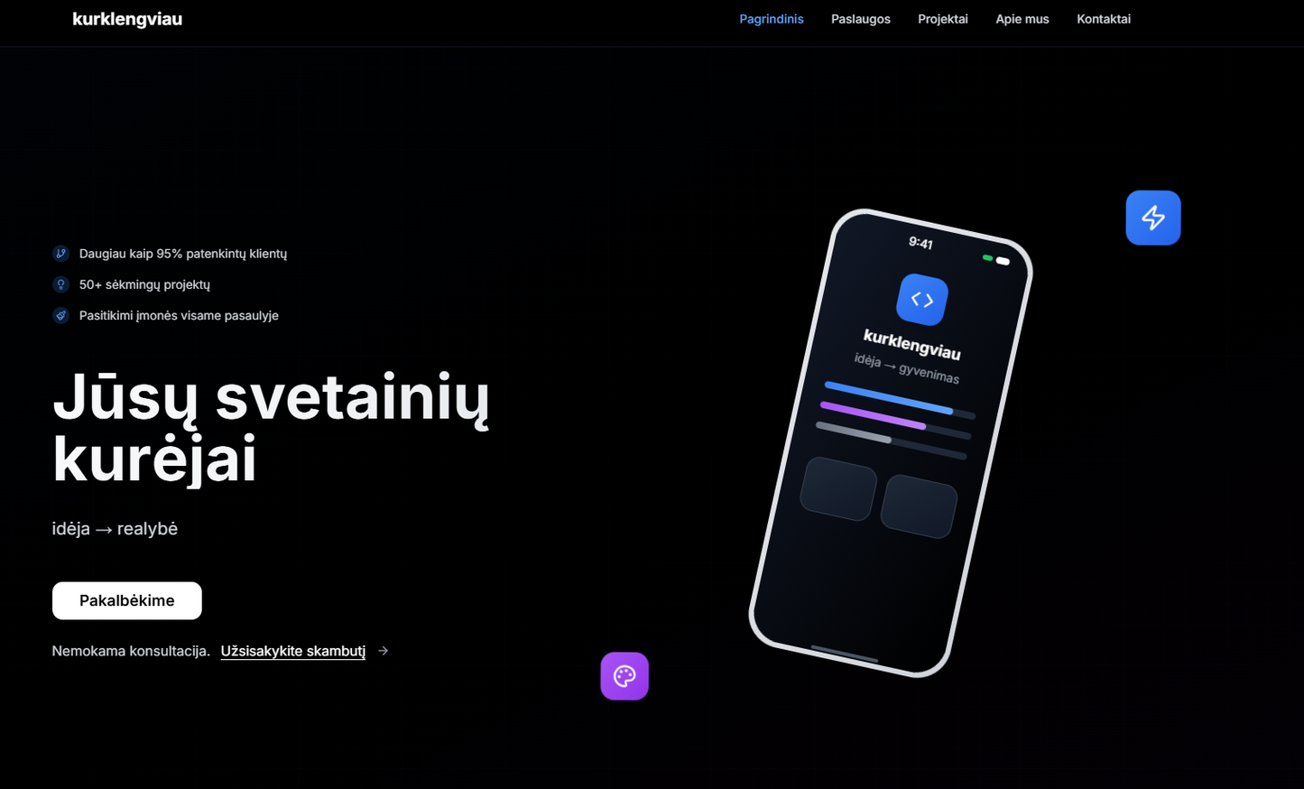 Full Website Creation
